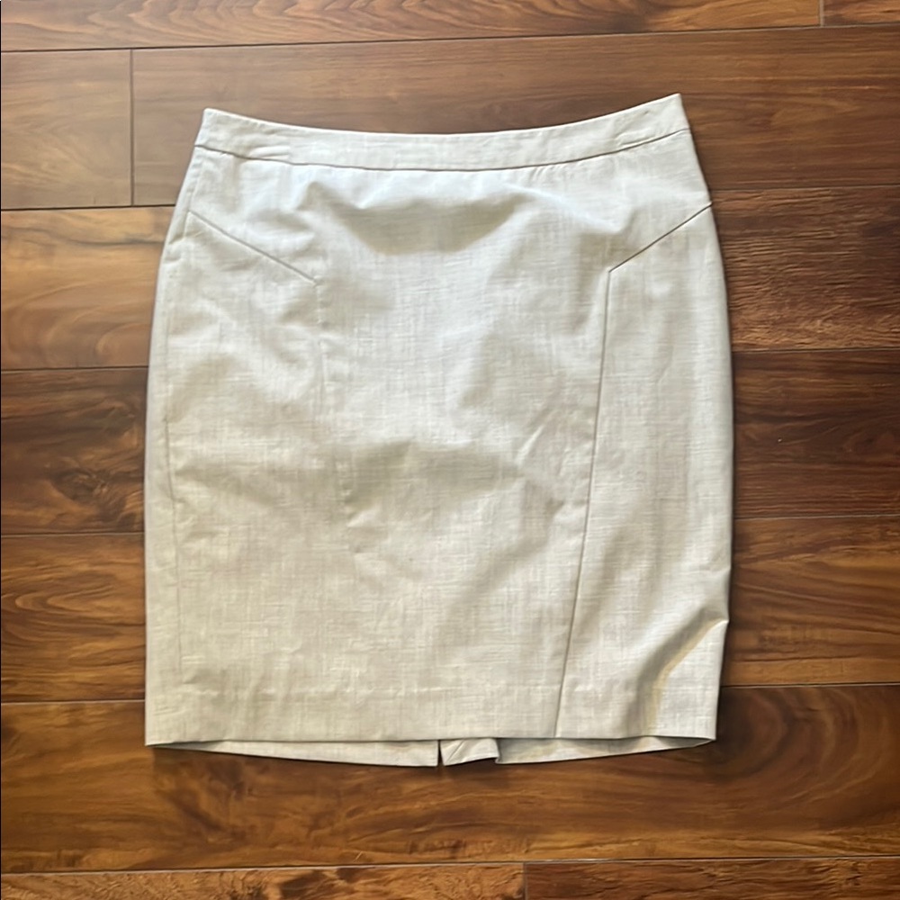 The Limited Cream Pencil Skirt Size 12 - Picture 2 of 8